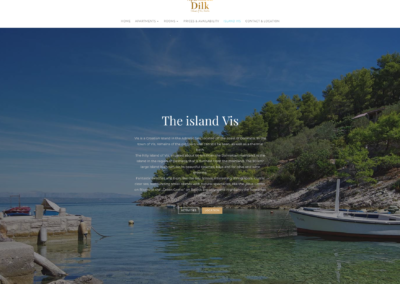Website Dilk-Apartments